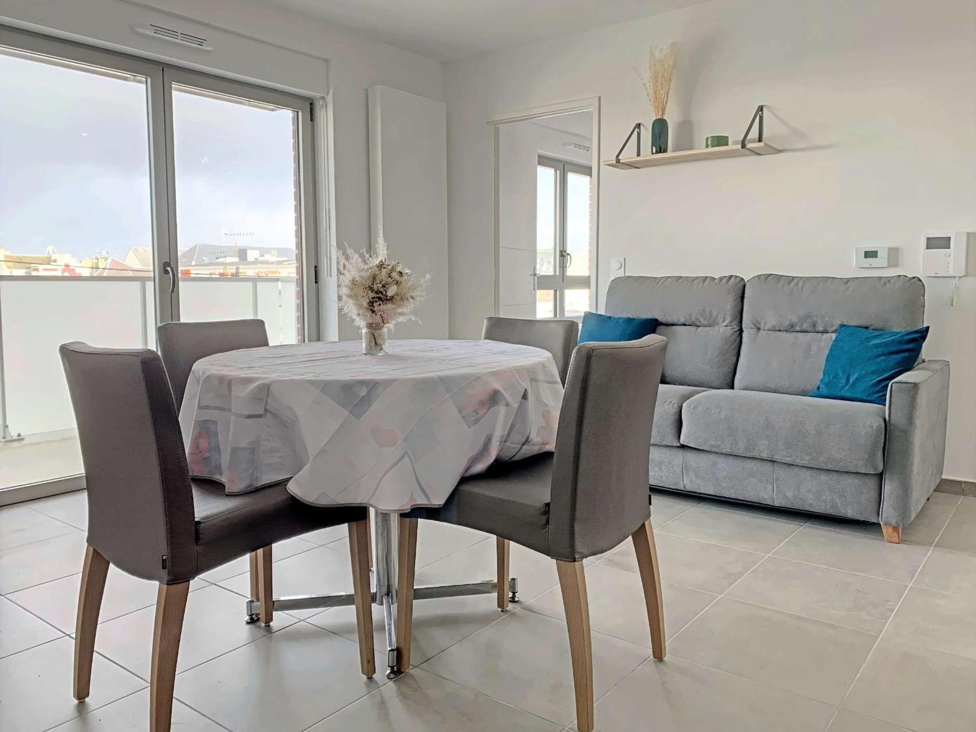 Superbe T2 A Berck-Plage - Balcon, Parking Prive Et Acces Plage - Fr-1-646-36 Extérieur photo